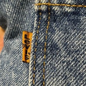 Vintage Orange Tab 505 Levis size W36xL34
